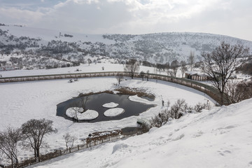 Turkey Bingol Snow view