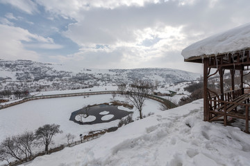 Turkey Bingol Snow view