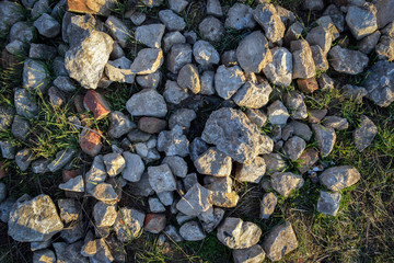 Steintextur, Stein, Textur, Geröll, Kiesel, Hart, Hintergrund, Kalt