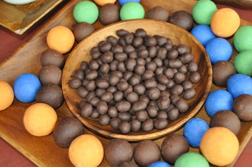 Coffee Beans on a Plate