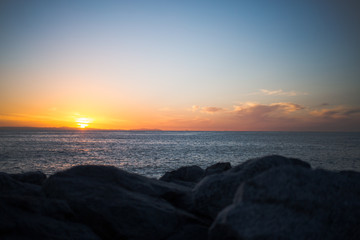 Ocean Summer Sunset 04