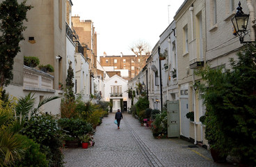 Mews living in London, England