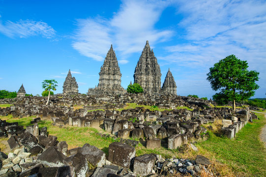 Indonesia, Java, Prambanan temple complex