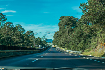 Road in Toluca, Mexico