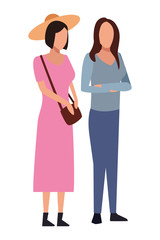 women avatar cartoon