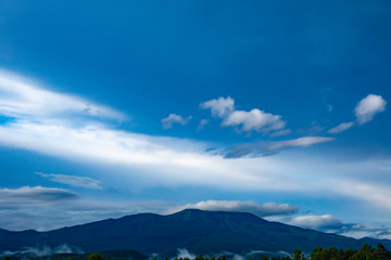 軽井沢　空　山