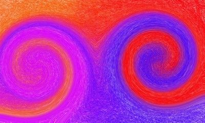 Color mix, abstract marble painting, fashion print, natural background - Illustration