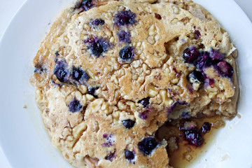 blueberry pancakes