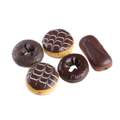donut or donut with concept on a background.