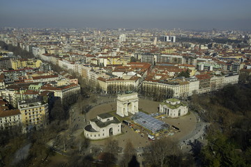 Fototapeta premium Milan. City of Italy. Europe