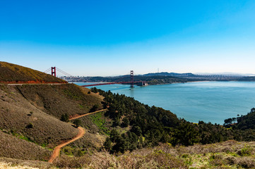 Golden Gate bridge, San Francisco, United States Of America.