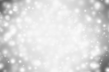 white blur abstract background. bokeh Christmas blurred beautiful shiny Christmas lights