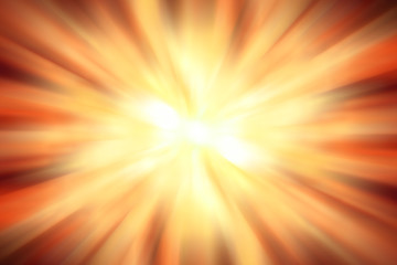 Fototapeta premium white bokeh blur background / Circle light on yellow background / Light gold sparkle background