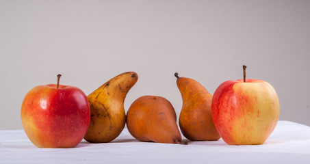 Three Pears & Two Apples