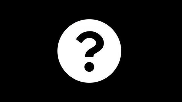 From the Glitch effect arises question circle symbol. Then the TV turns off. Alpha channel Premultiplied - Matted with color black