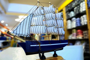 old ship in the port