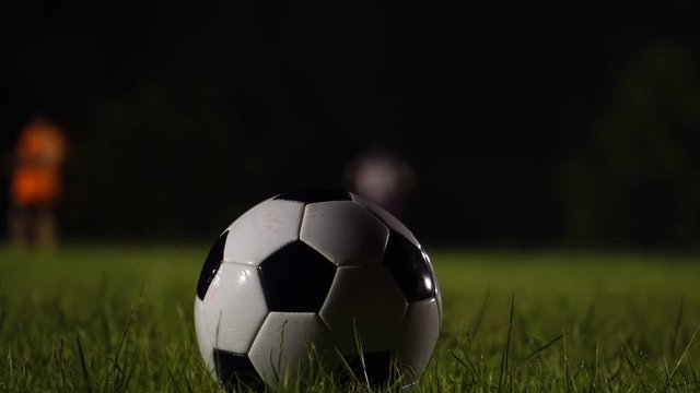 Football is a popular sport of the world footage 4K