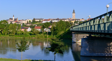 city view of enns, austria