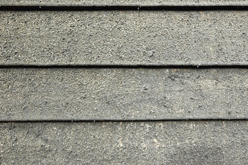 pine tar treatment on wooden planks