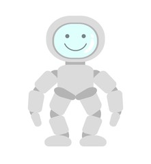微笑むロボット