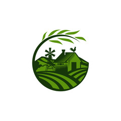 Nature Farm Logo Templates