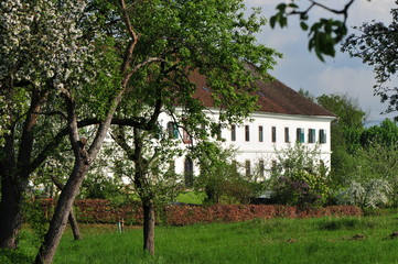 big farm house, vierkanter, vierkanthof, st. florian, austria