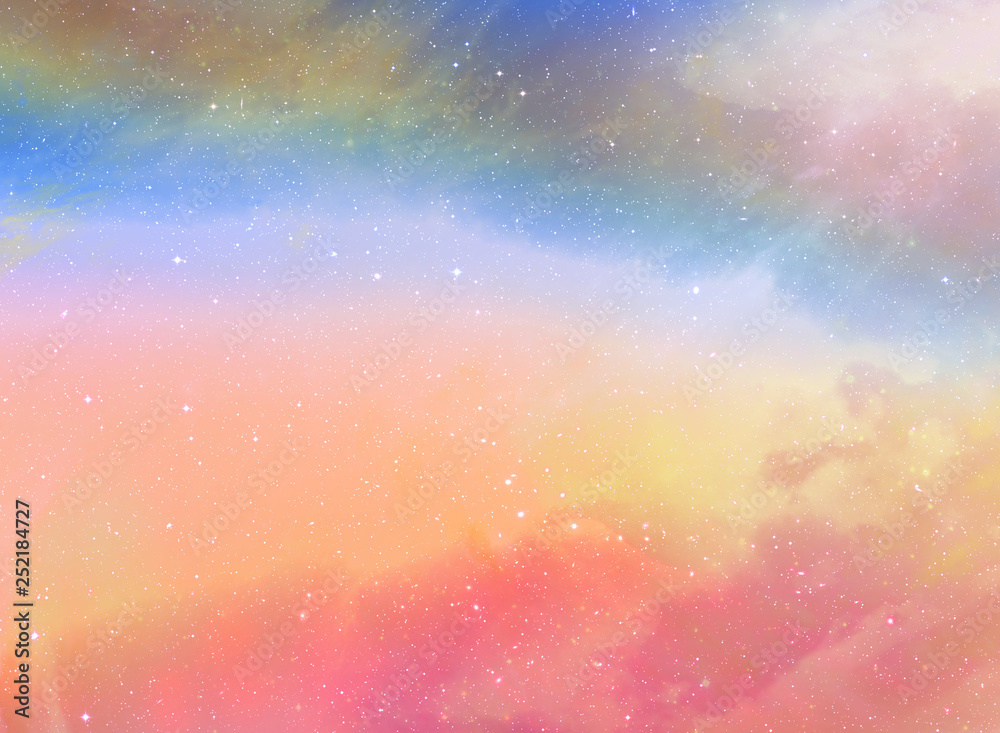 Canvas Prints holi abstract space background