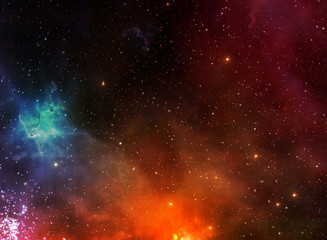 Holi abstract space background