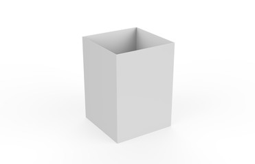 Square table talker, display and promote your latest offers and products on this self-standing design, ideal for cafes, bars and restaurants, mock up template, 3d illustration