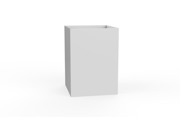 Square table talker, display and promote your latest offers and products on this self-standing design, ideal for cafes, bars and restaurants, mock up template, 3d illustration