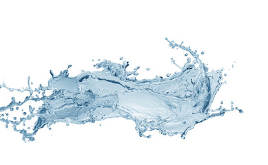 Obraz premium water splash, water splash isolated on white background