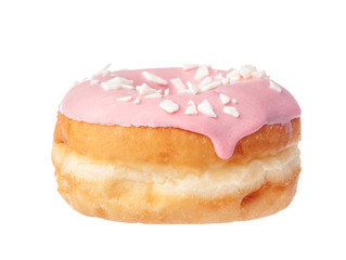 Donut isolated on white background