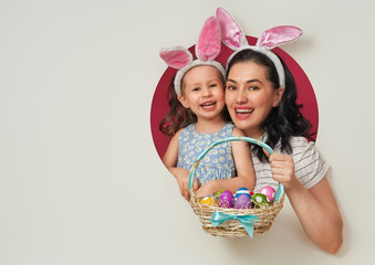 Family on Easter