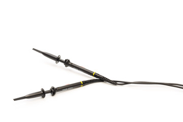 oscilloscope probe isolated on white