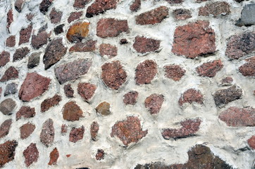 Fototapeta premium Texture of medieval stonework