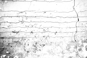 cracked bare wall 