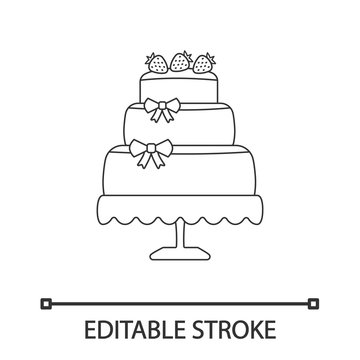 Wedding Shower Clip Art | Clipart 11938 Wedding cake - Wedding cake mugs,  t-shirts, pictu… | Wedding cake clipart, Black and white wedding cake, Wedding  cake vector