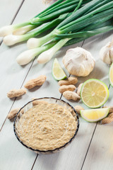 Spicy peanut sauce for satay