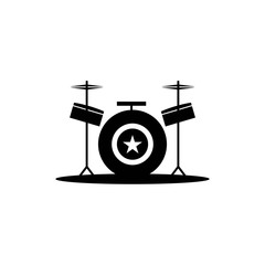Drum icons - Vector Graphics - Vector