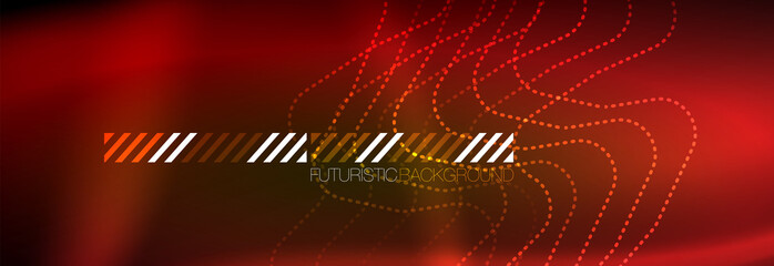 Shiny neon lights background, techno design, modern wallpaper for your project