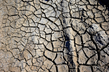 Climate warming dry chapped land