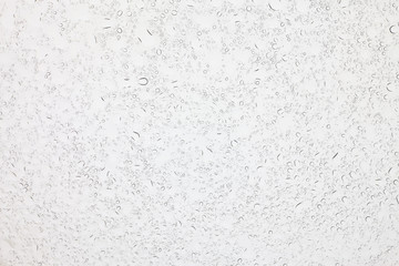 Rain droplets on glass background, Water drops on glass.