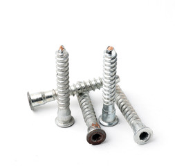Stainless steel screws for fastening to workpieces in construction 