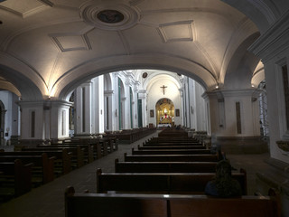 Antigua, Guatemala, Interior of Catedral de San José