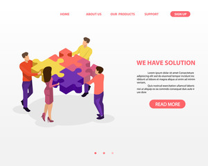 business consulting concept. vector