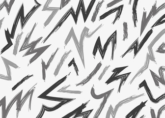 Bold Scribble abstract background. Vector illustration. Great for frame, handmade cards, invitations, wallpaper, packaging designs