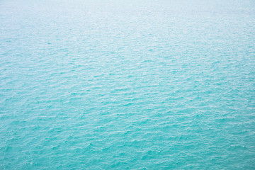 Fresh blue or green water sea or ocean wave for background textured.