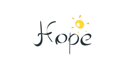 hope lettering