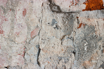 red brick wall