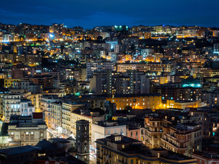 Aerial view of Naples. Italy